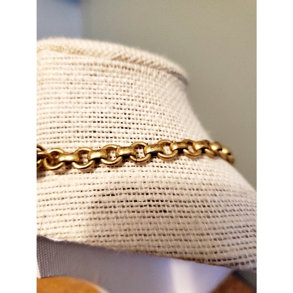 Vintage J. Crew Chunky Statement Rhinestone Necklace - Picture 6 of 8